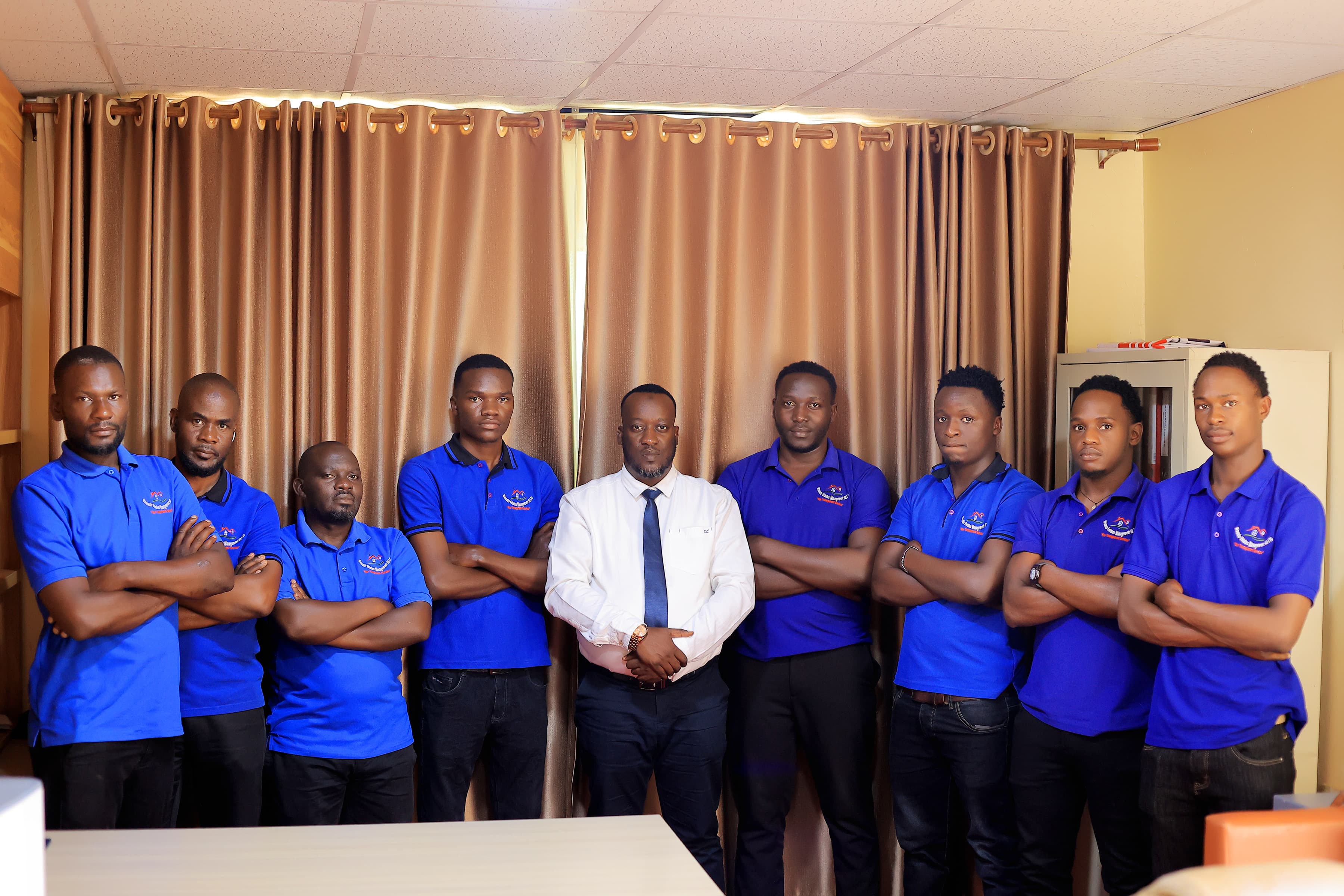 Wamato Estates staff portrait in the office