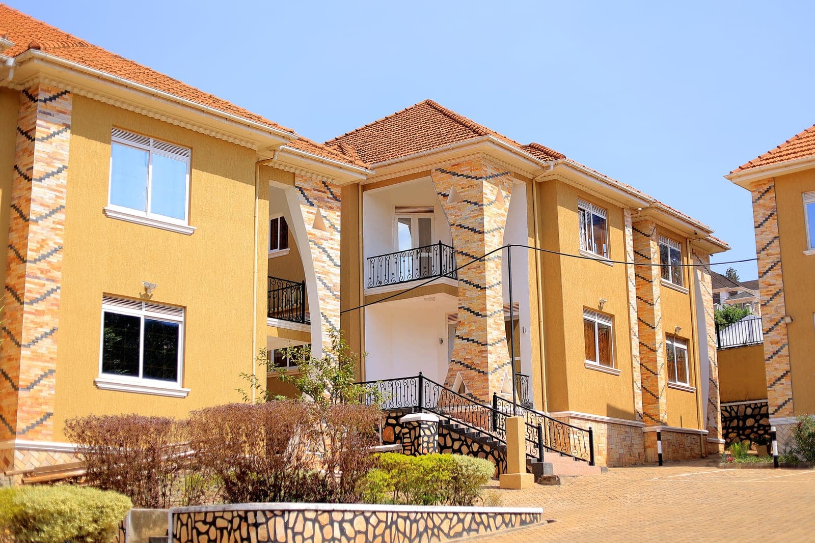 Modern Wamato Estates residence with tiled roofing